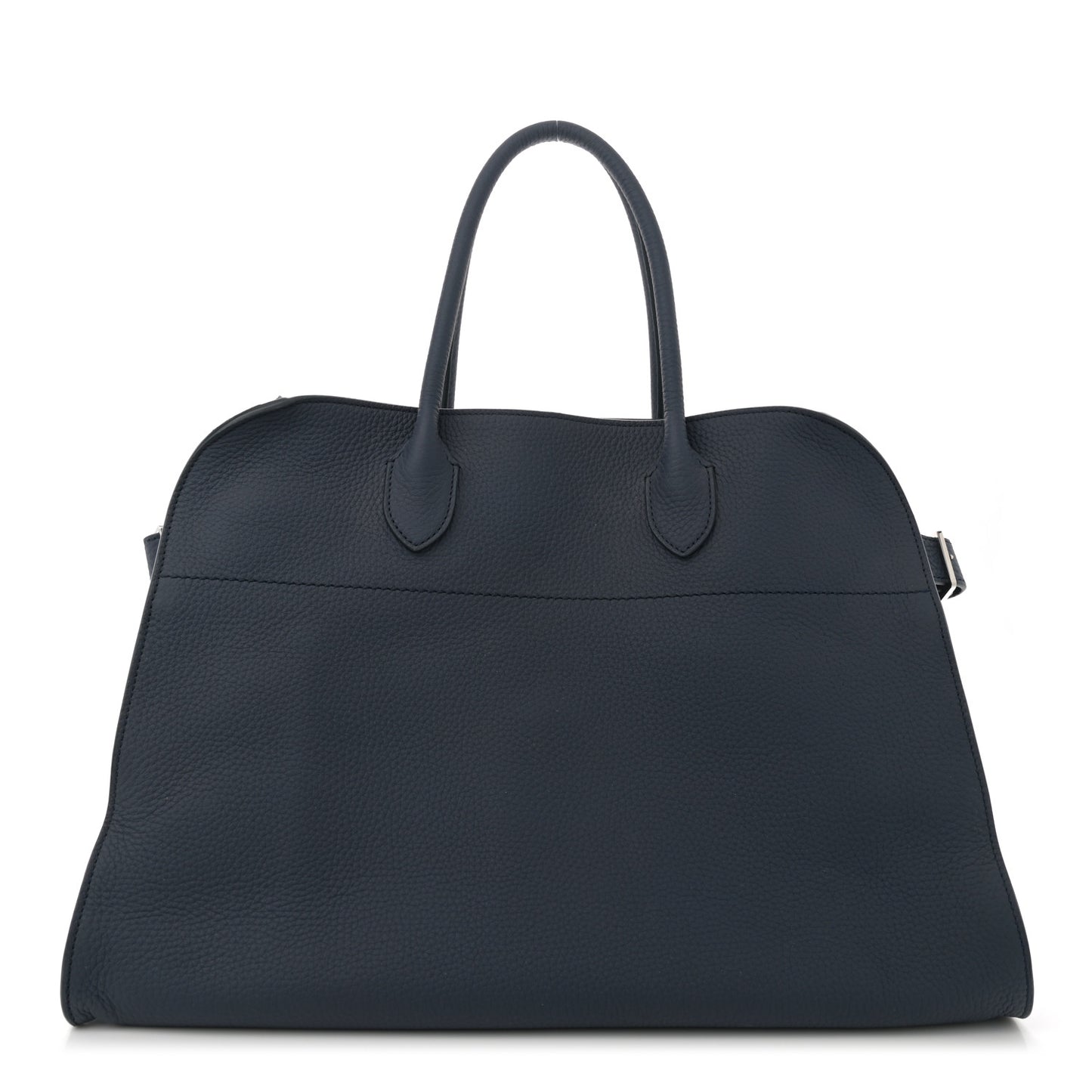 Matte Grained Calfskin Soft Margaux 15 Indigo