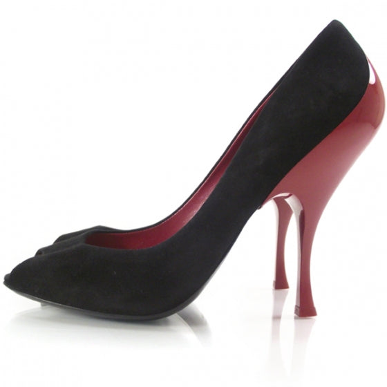 Suede Pop Pumps 39