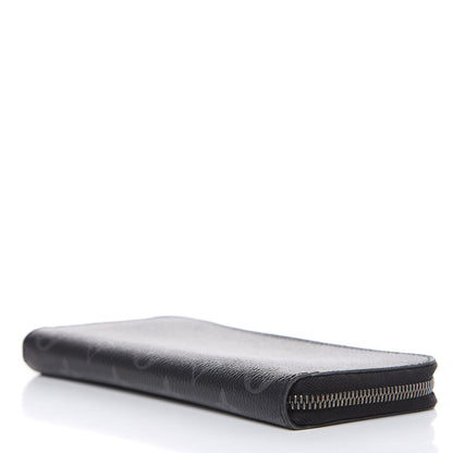 Louis Vuitton Monogram Eclipse Vertical Zippy Wallet 4 of 13