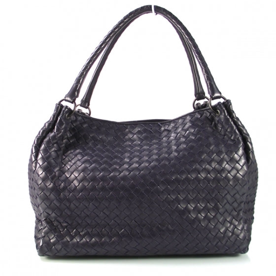 Nappa Intrecciato Parachute Bag Tourmaline