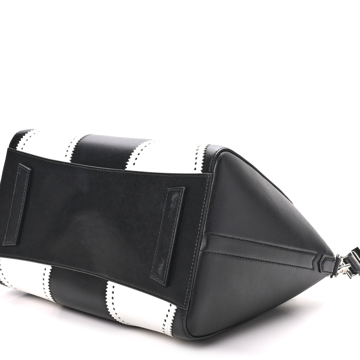 Givenchy Calfskin Brogue Medium Antigona Black White 10 of 10