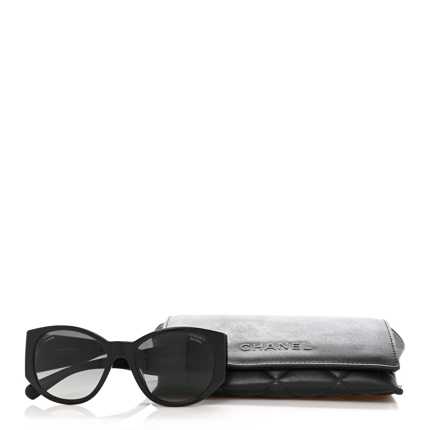 Oval Sunglasses 5411-A Black