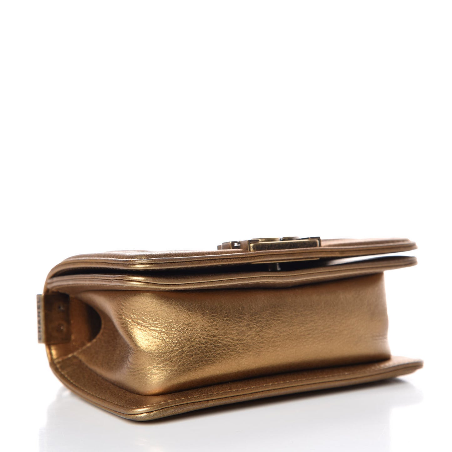 Galuchat Stingray Mini Boy Flap Gold