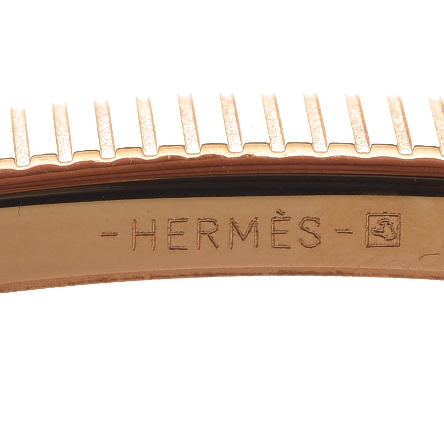 Strie 32mm H Belt Buckle Gold