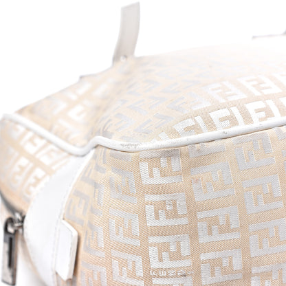 Fendi Zucchino Shoulder Bag White 7 of 15