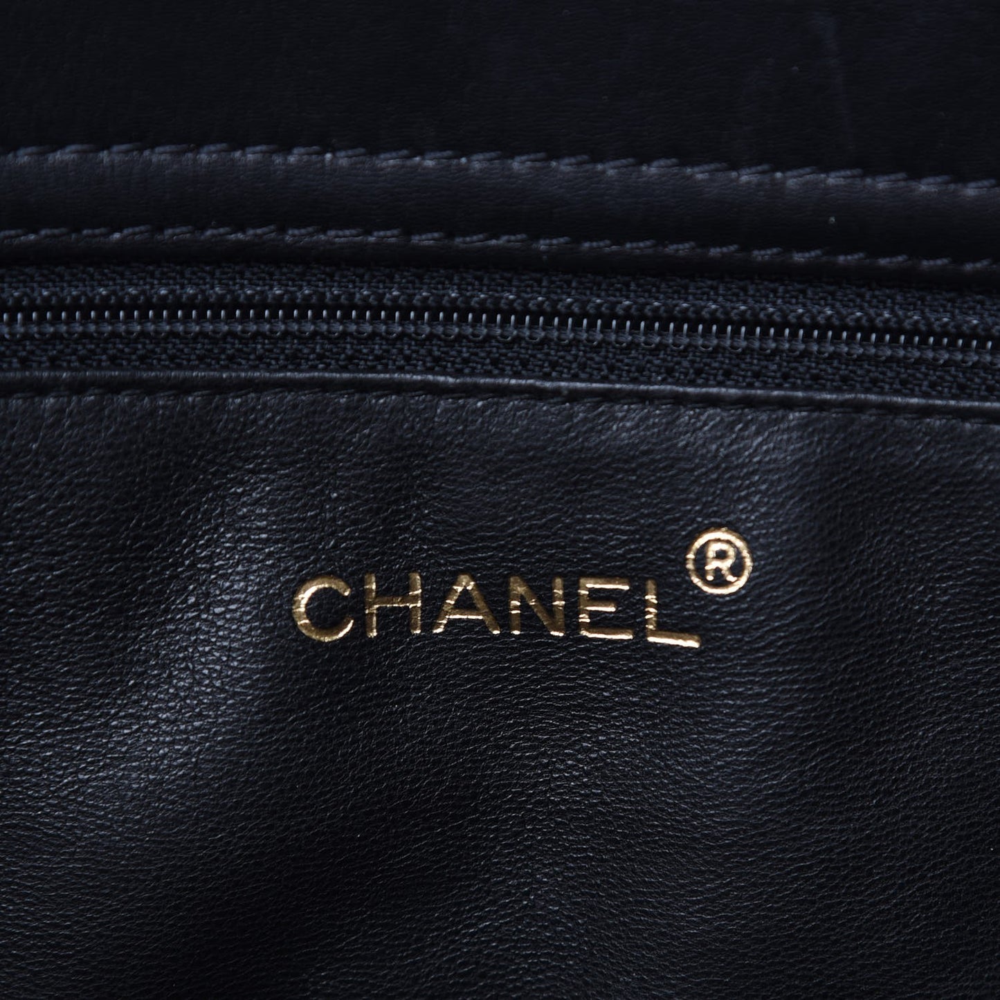 Lambskin Bekko Chain Large Shoulder Bag Black