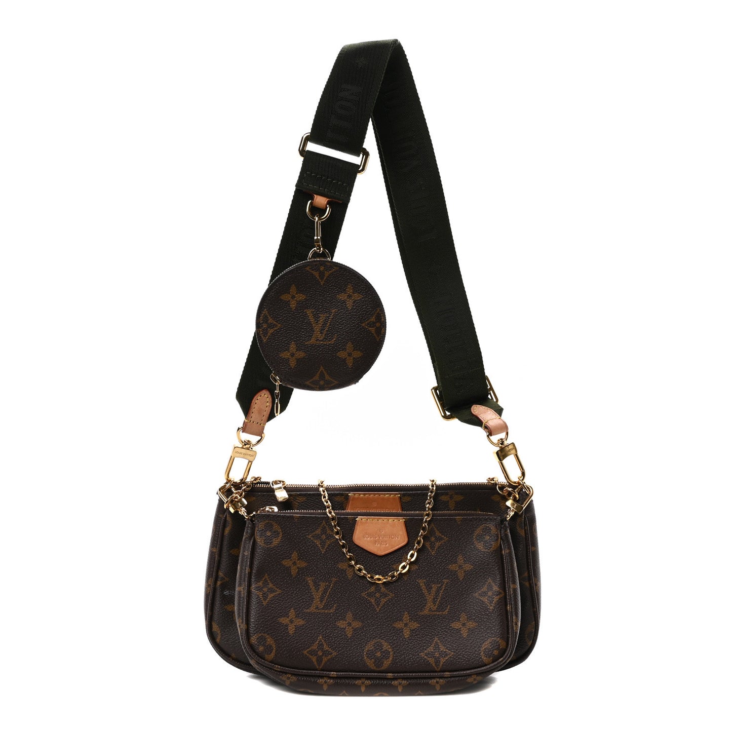 Monogram Multi Pochette Accessories Kaki