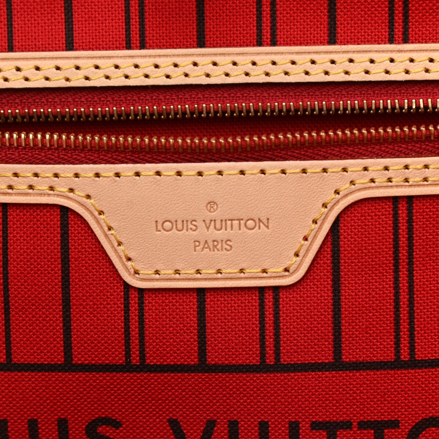 Louis Vuitton Monogram Neo Neverfull MM Cherry 7 of 9