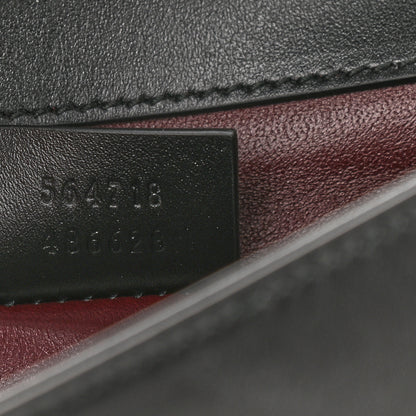 Gucci Smooth Calfskin Mini Zumi Shoulder Bag Black 6 of 8