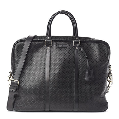 Gucci Diamante Signature Briefcase Black 1 of 9