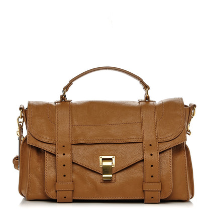 Proenza Schouler Lambskin Medium PS1 Satchel Birch 1 of 7
