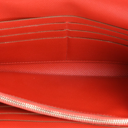 Hermes Grain d'H Kelly Longue Wallet Sanguine 7 of 11