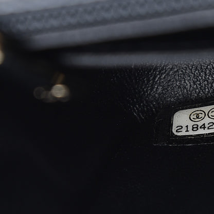 Chanel Lambskin Quilted Mini Square Flap Black 7 of 9