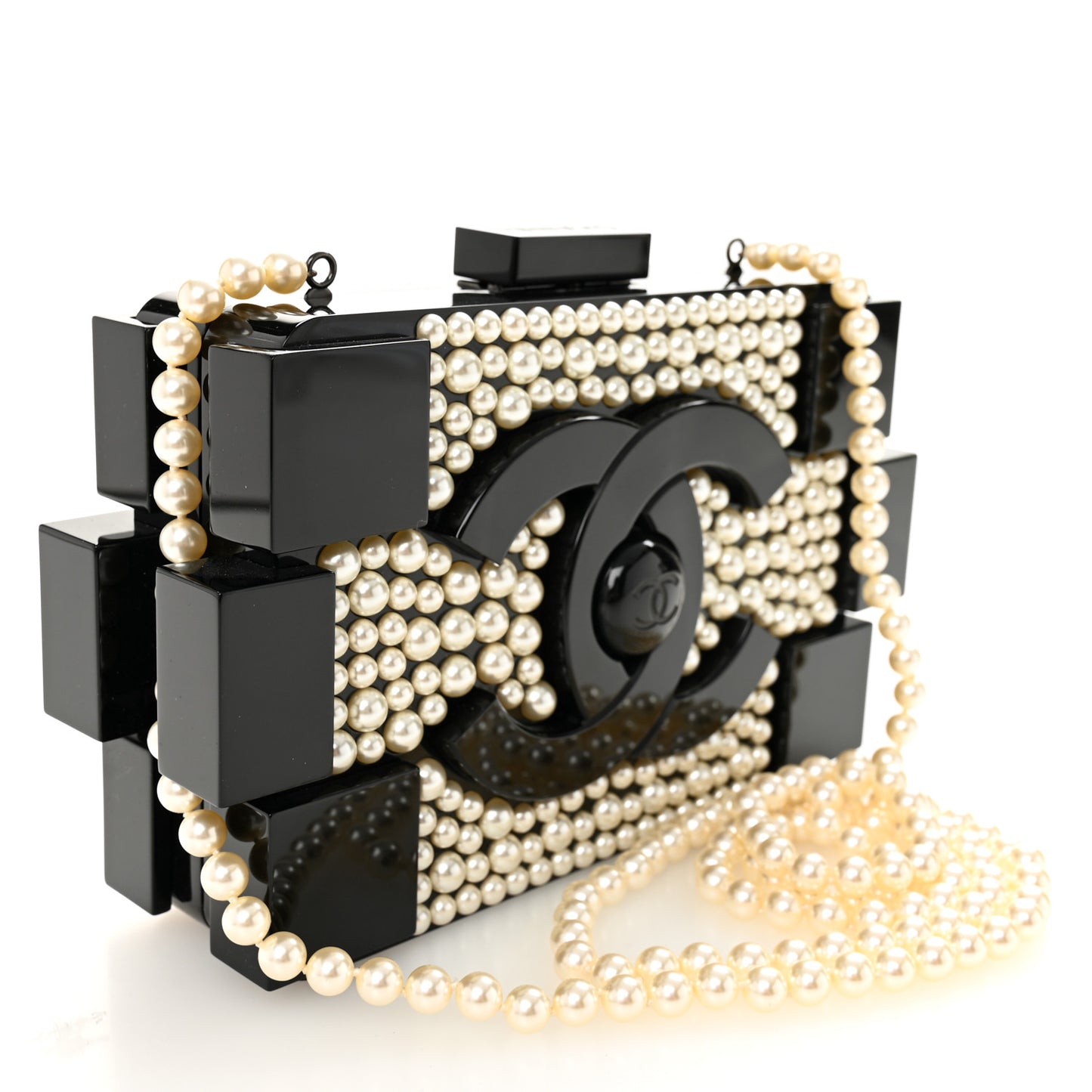 Pearl Boy Brick Lego Clutch Black