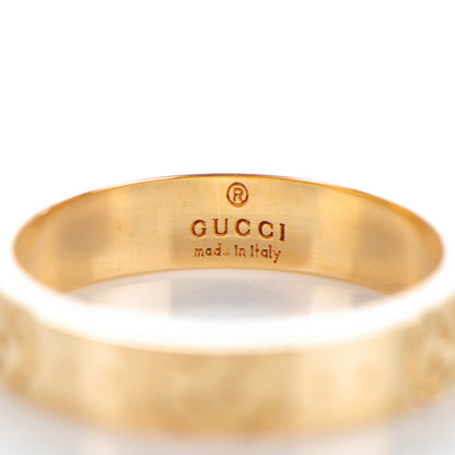 Gucci 18K Yellow Gold 4mm Icon Thin Band Ring 51 5.75 4 of 6