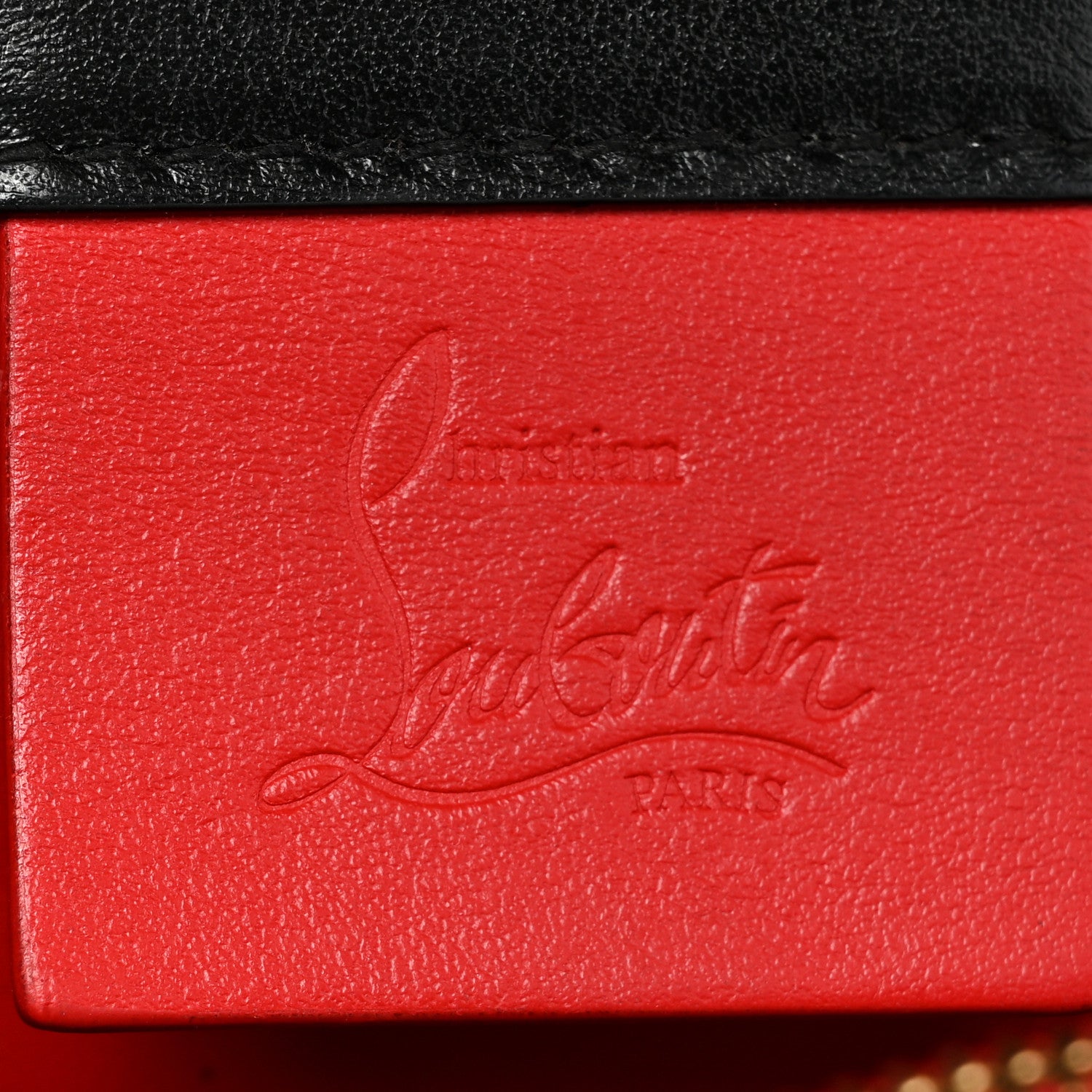 Christian Louboutin Calfskin Large Elisa Shoulder Bag Black 9 of 18