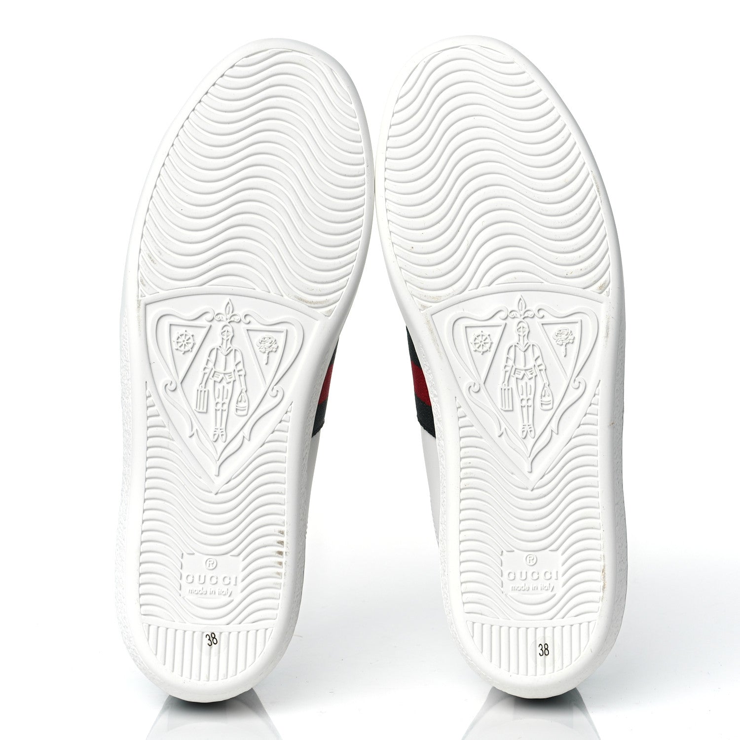 Gucci X DISNEY Calfskin Miro Soft Web Donald Duck Womens Ace Sneakers 38 White New Shamarock 5 of 11