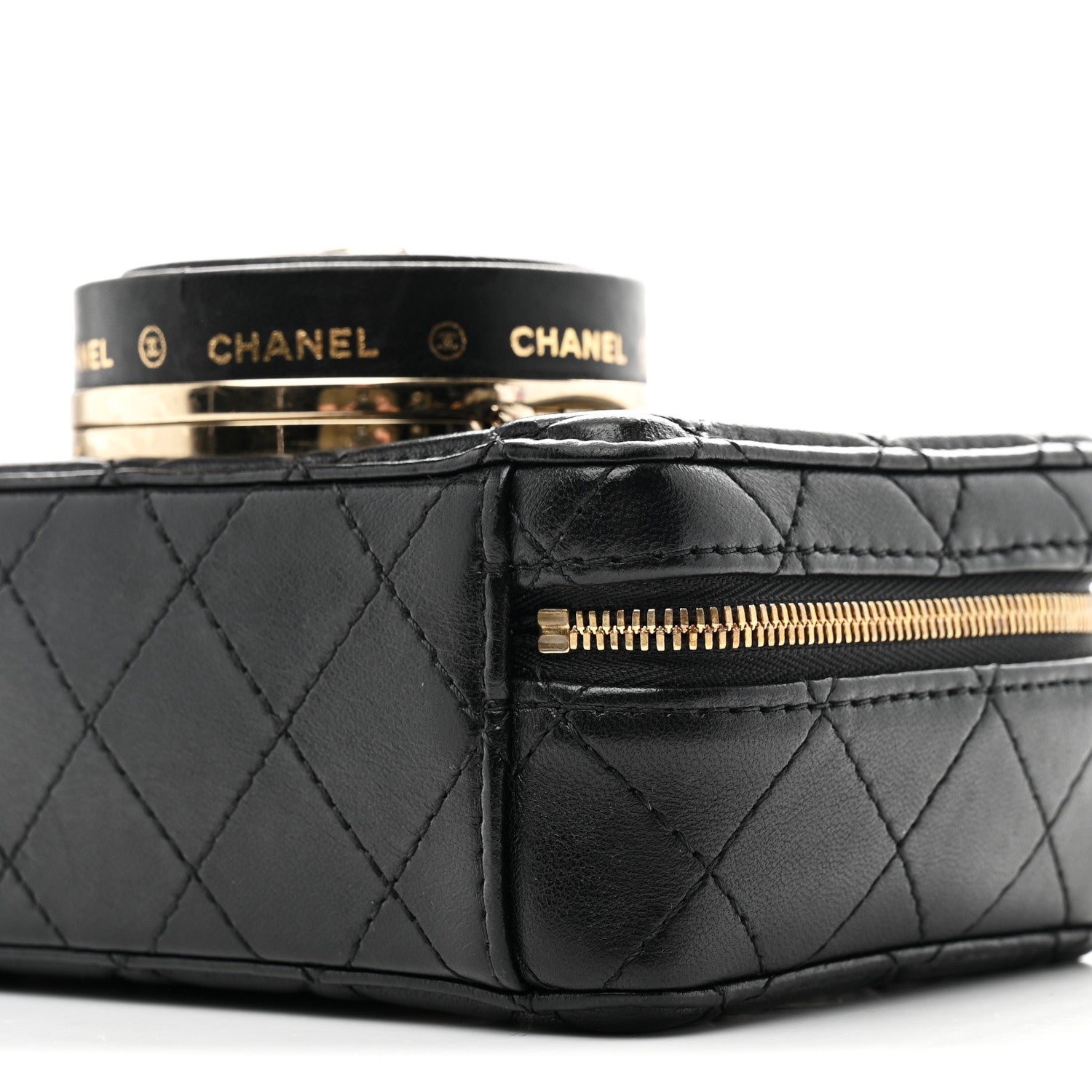 Chanel Lambskin Quilted Coco Click Bag Black 1855603 – FASHIONPHILE