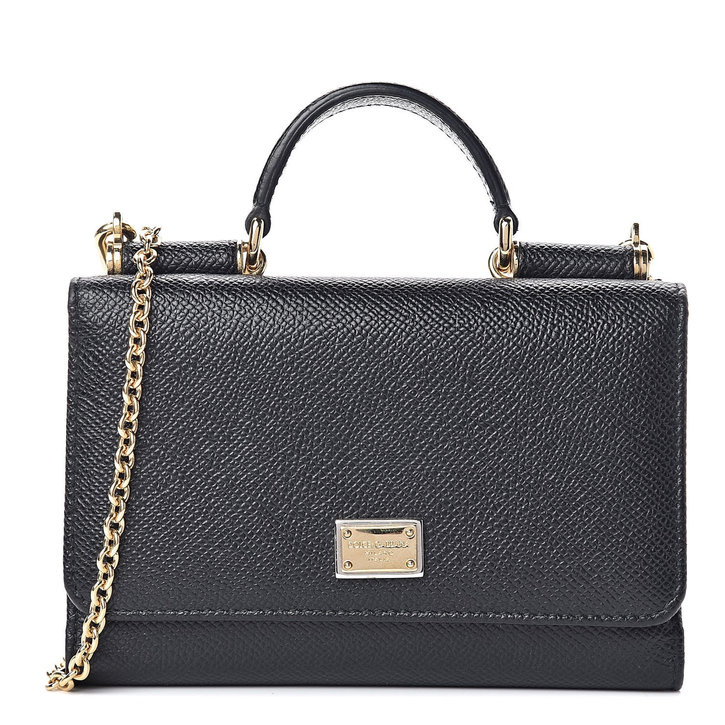 Dauphine Mini Von Bag Black