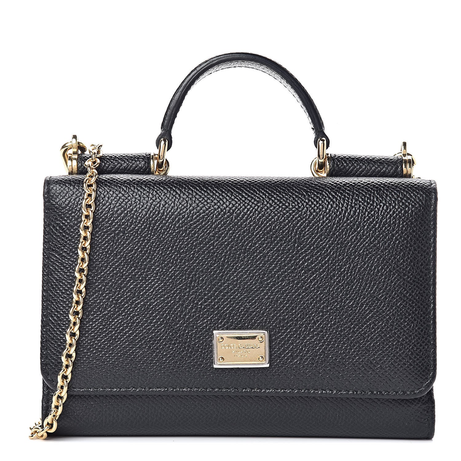 Dolce & Gabbana Dauphine Mini Von Bag Black 1 of 9