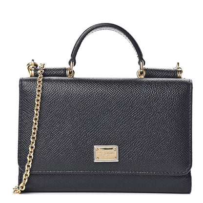 Dolce & Gabbana Dauphine Mini Von Bag Black 1 of 9