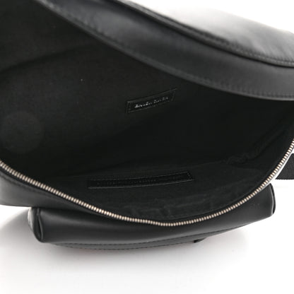 Balenciaga Supple Calfskin Signature Logo Large Everyday Beltpack Black 4 of 10