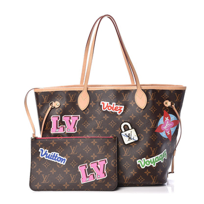 Louis Vuitton Monogram Travel Stickers Neverfull MM 1 of 12