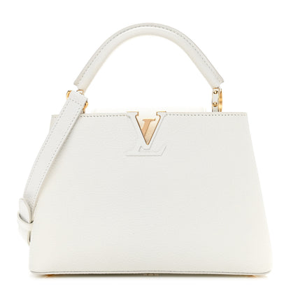 Louis Vuitton X UF Taurillon Artycapucines BB White 3 of 14