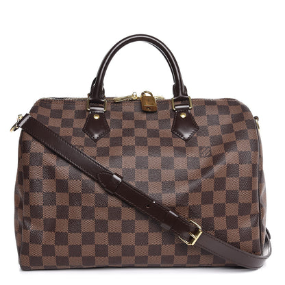 Louis Vuitton Damier Ebene Speedy Bandouliere 30 1 of 7