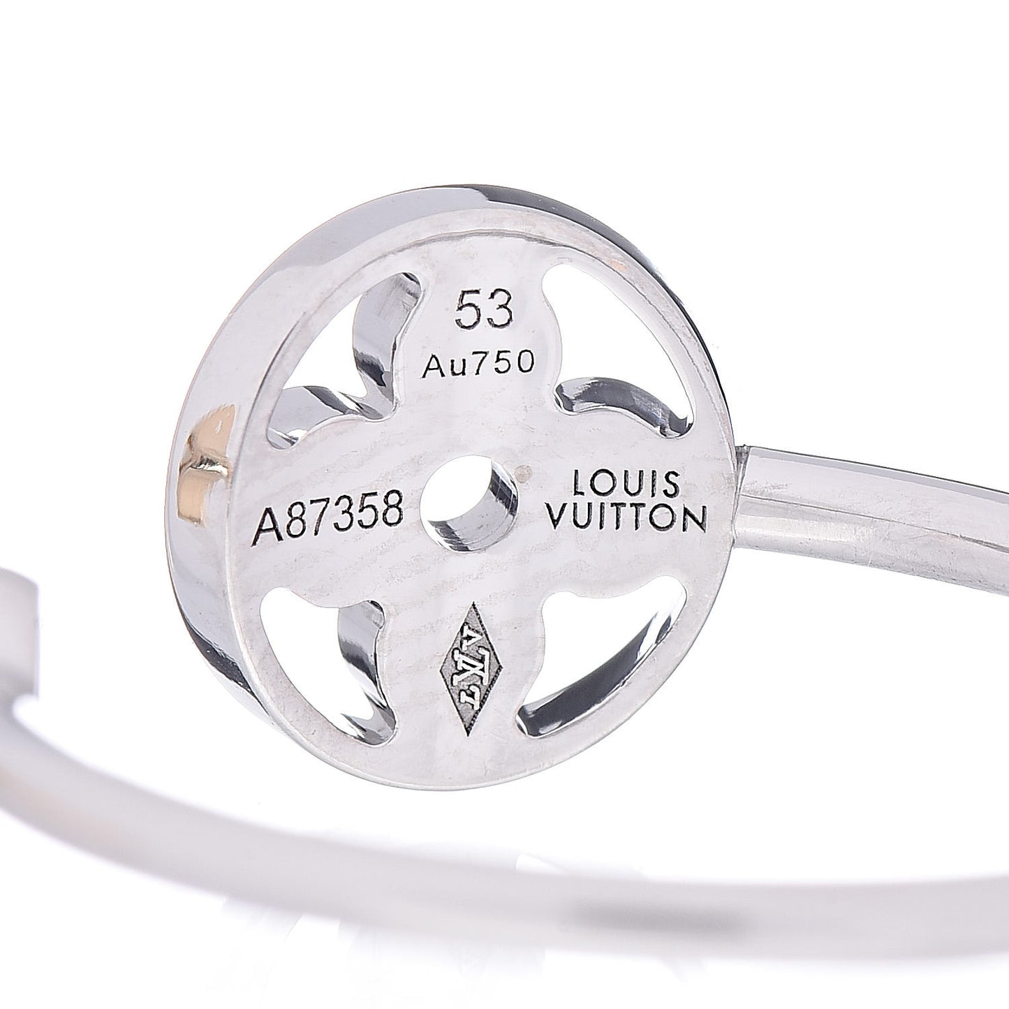18K Yellow Pink White Gold Diamond Idylle Blossom Ring 3 Set 53 6.25