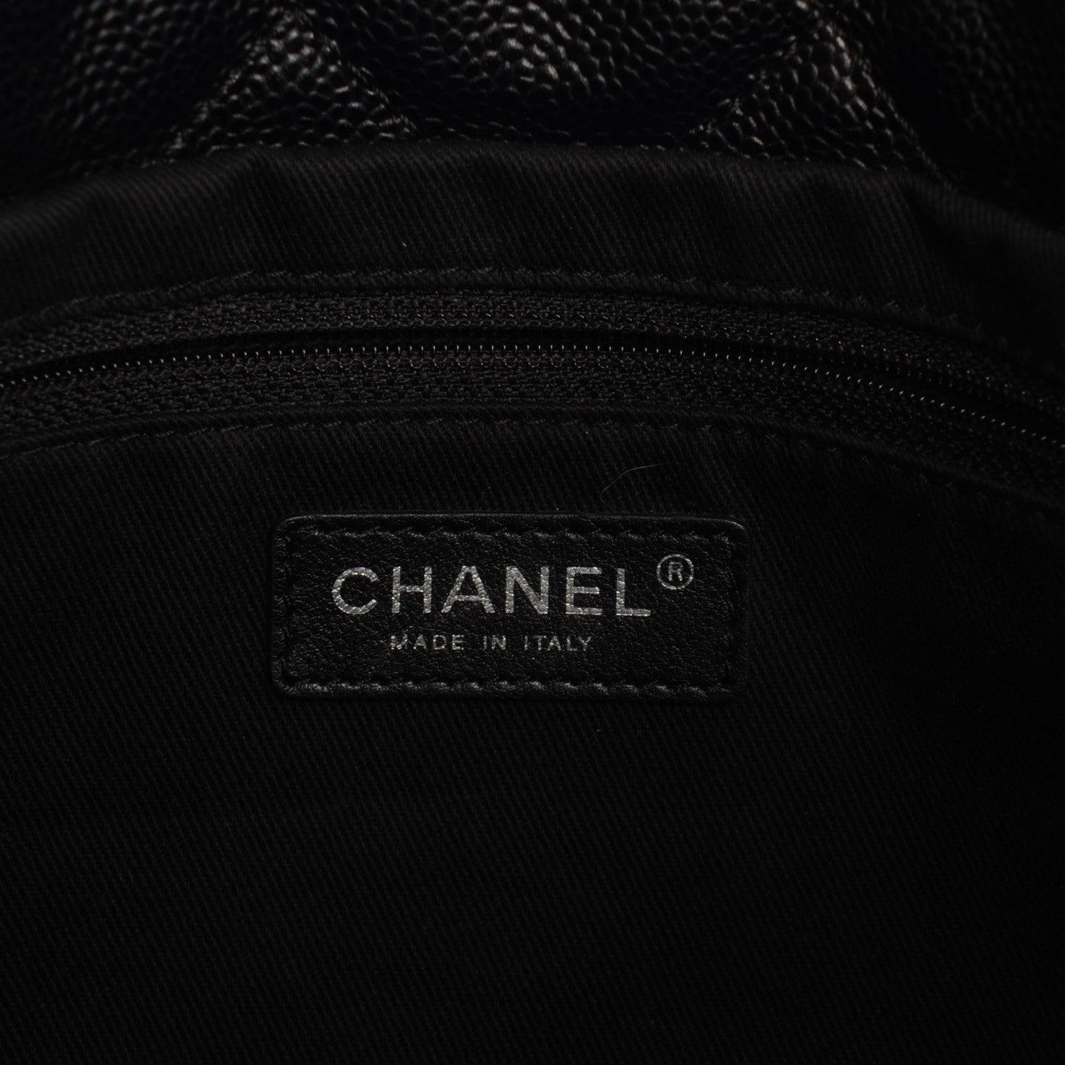 Chanel Caviar CC Timeless Soft Tote Black 7 of 8