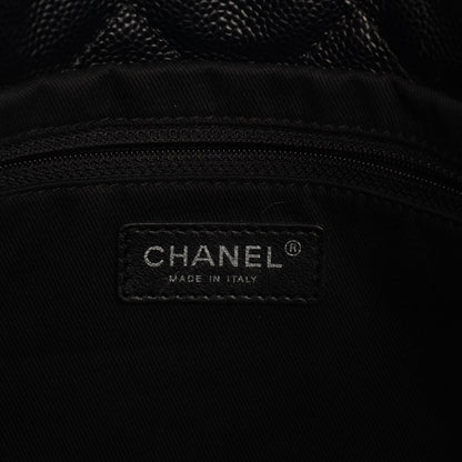 Chanel Caviar CC Timeless Soft Tote Black 7 of 8