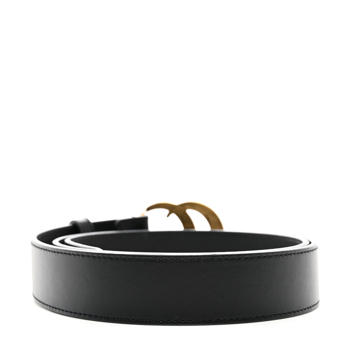 Calfskin Double G 30mm Belt 90 36 Black