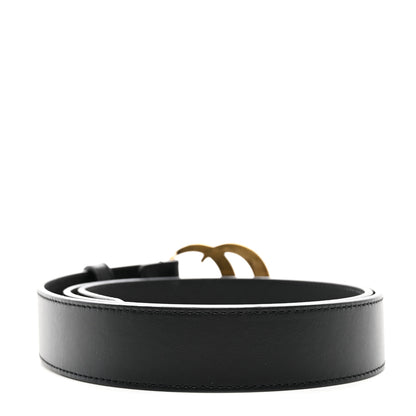 Gucci Calfskin Double G 30mm Belt 90 36 Black 2 of 6