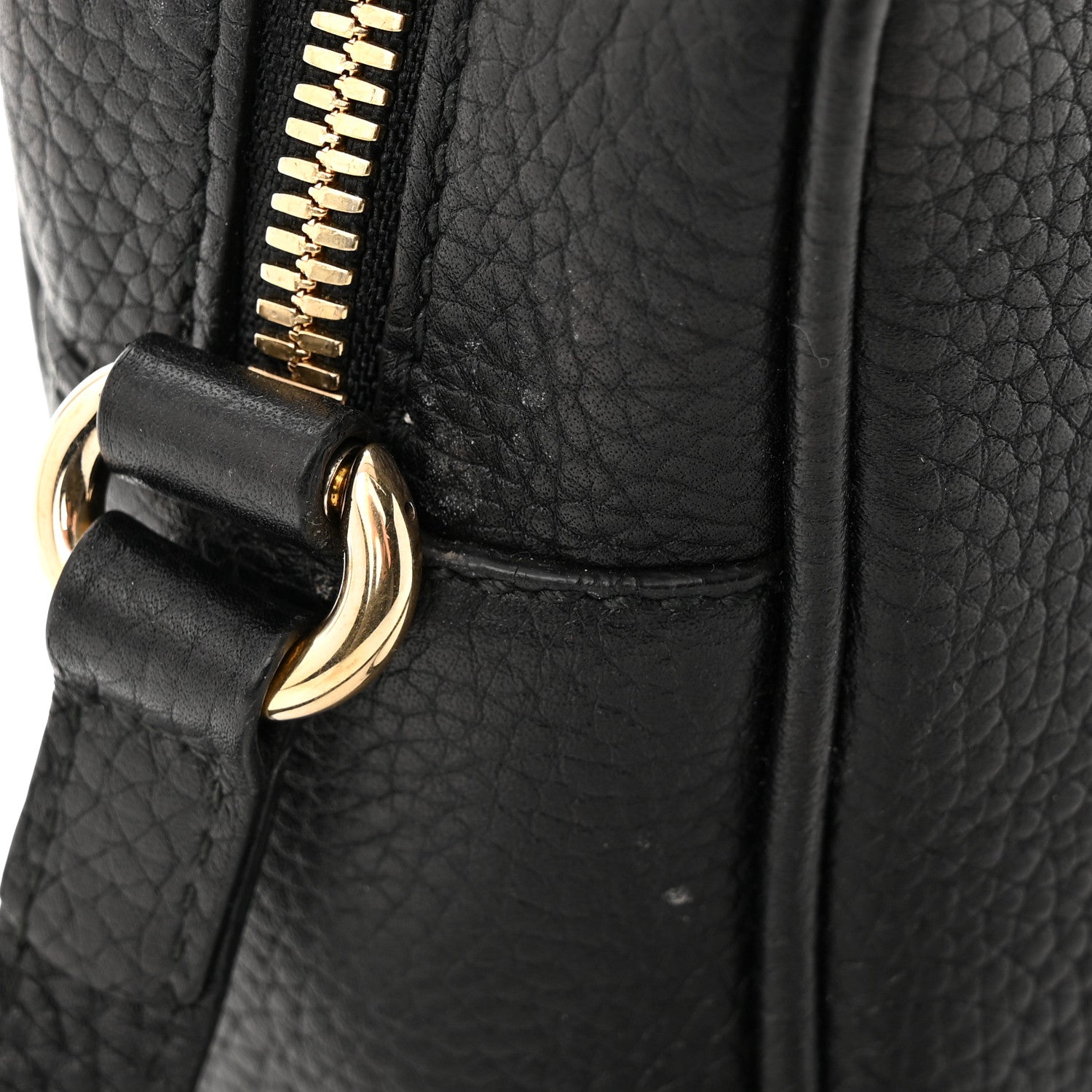 Gucci Pebbled Calfskin Small Soho Disco Bag Black 14 of 17