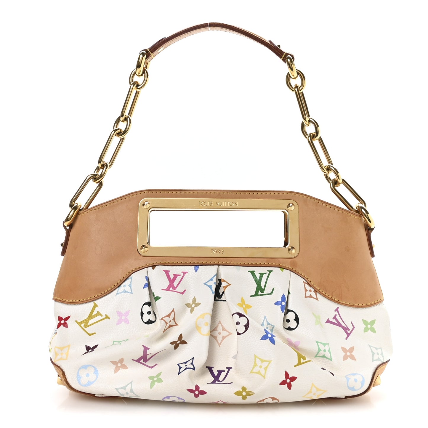 Monogram Multicolor Judy PM White