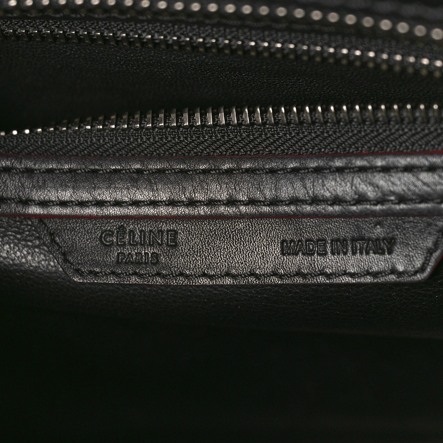 Smooth Calfskin Micro Luggage Black