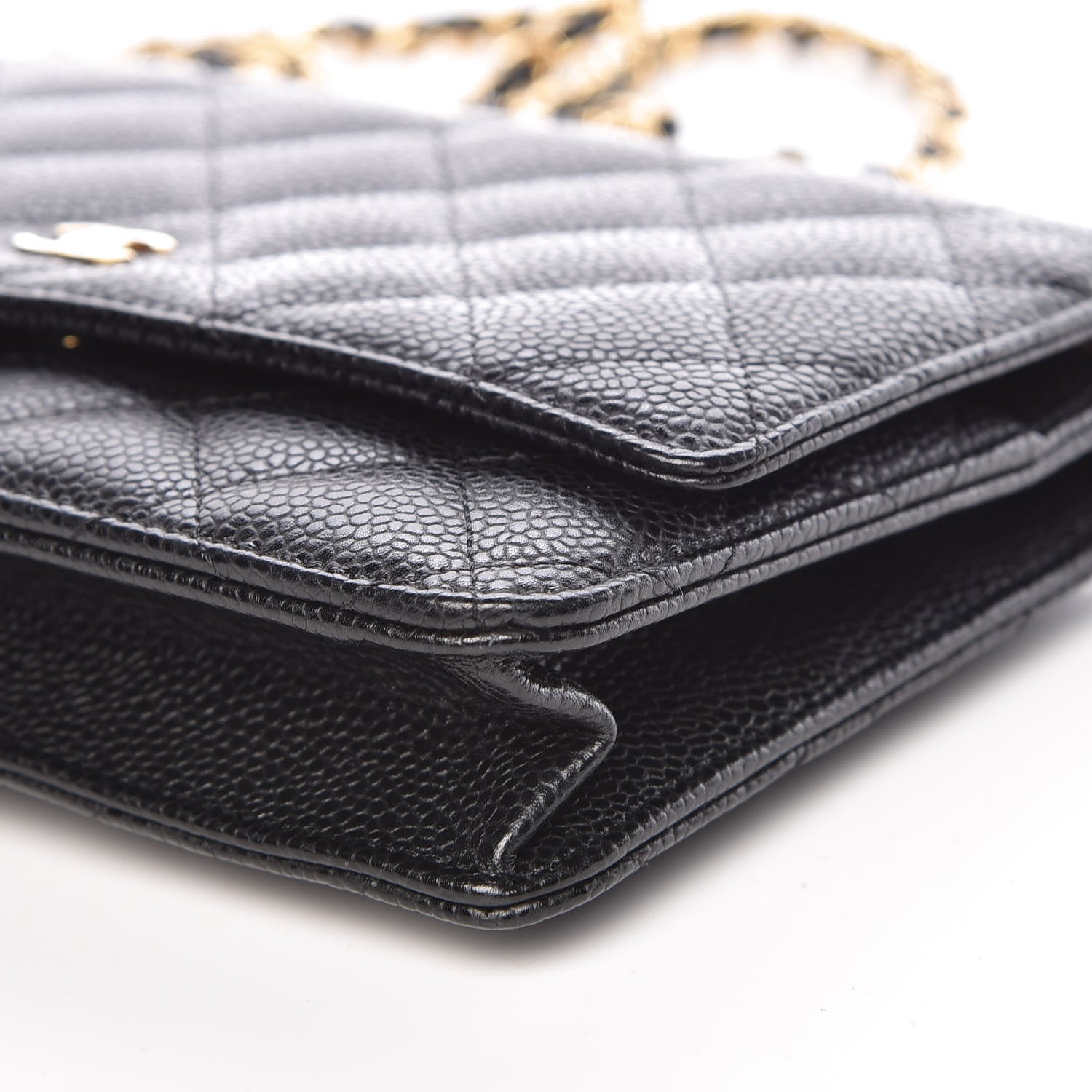 Chanel Caviar Quilted Wallet On Chain WOC Black 6 of 11