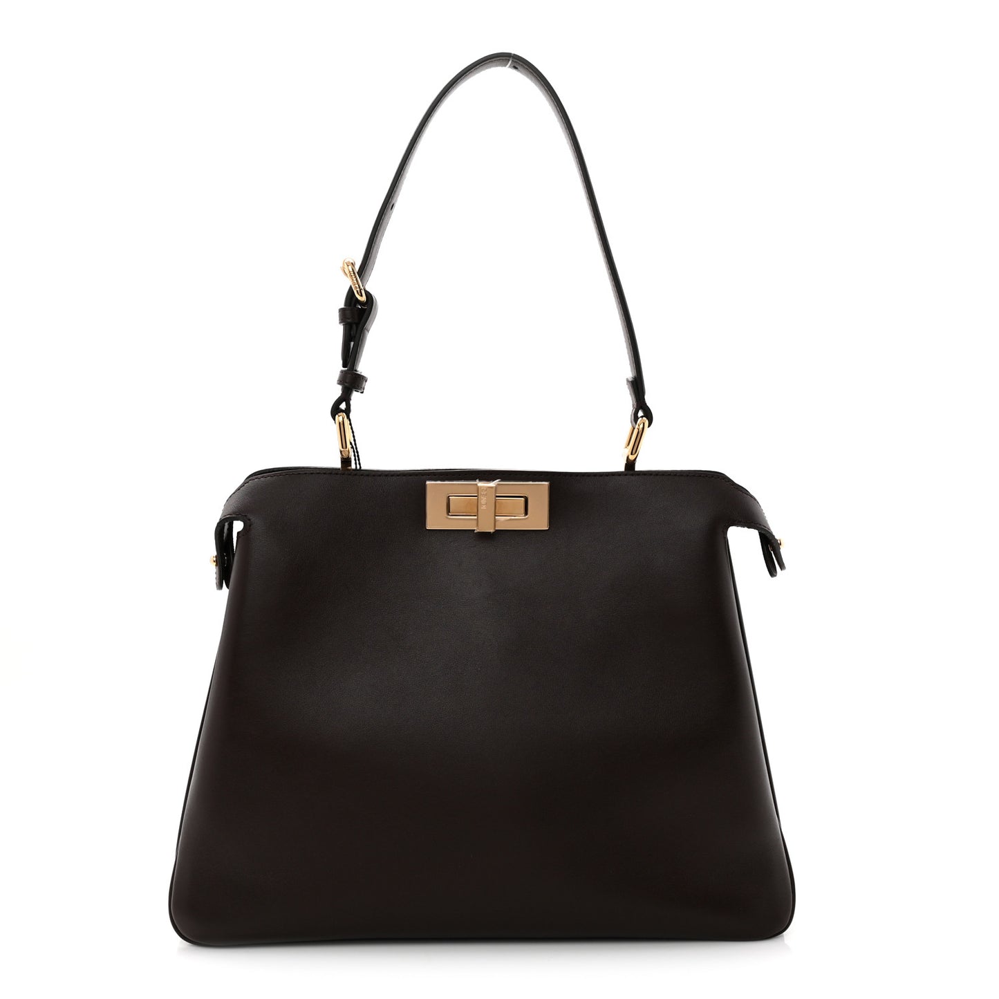 Vitello Medium Soft Peekaboo  Dark Brown