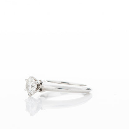 Tiffany Platinum Diamond .74ct Solitaire Engagement Ring 5 3 of 7