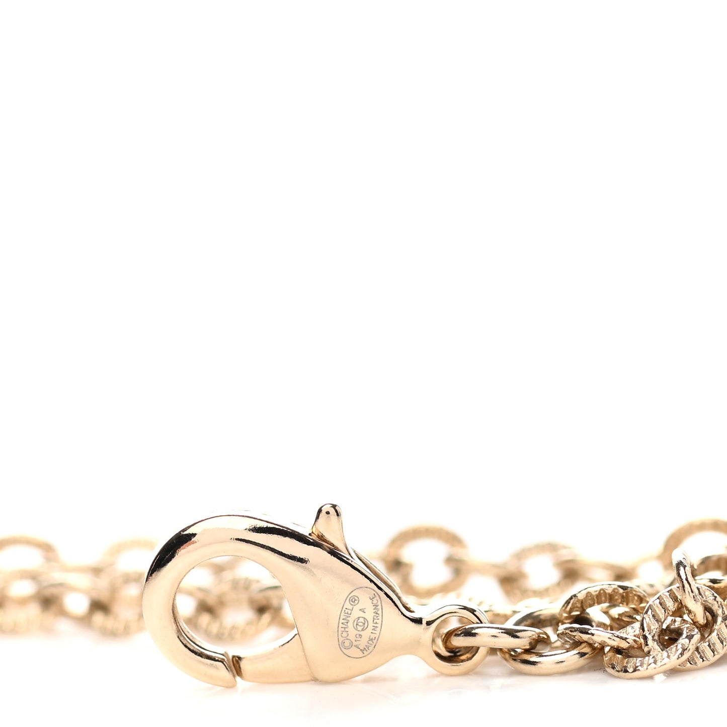 Crystal CC Pearl Drop Pendant Necklace