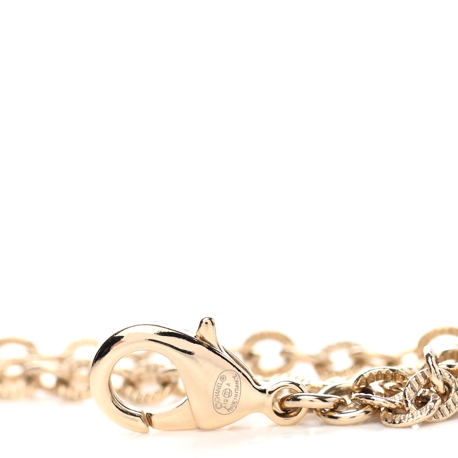 Chanel Crystal CC Pearl Drop Pendant Necklace 6 of 6
