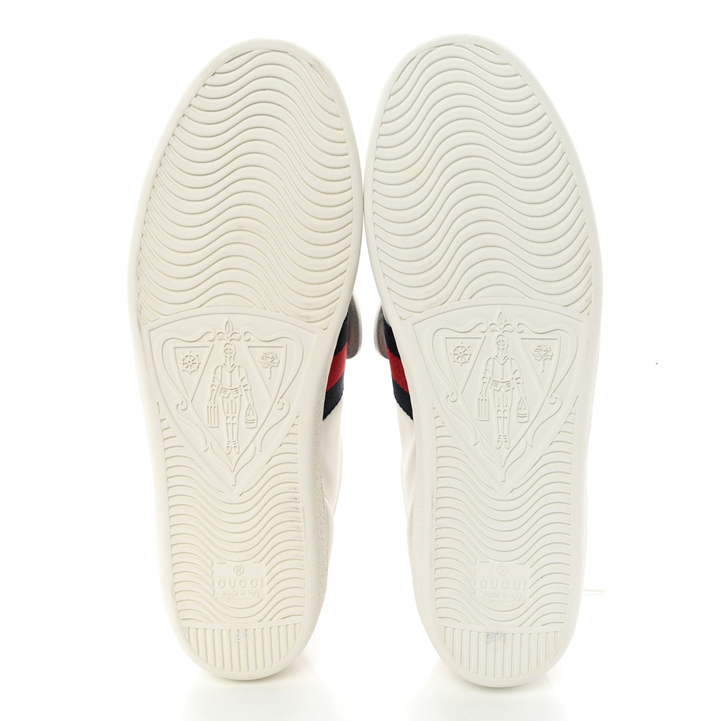 Calfskin Ayers Crystal Web Pineapple Embroidered Womens New Ace Sneakers 39.5 White