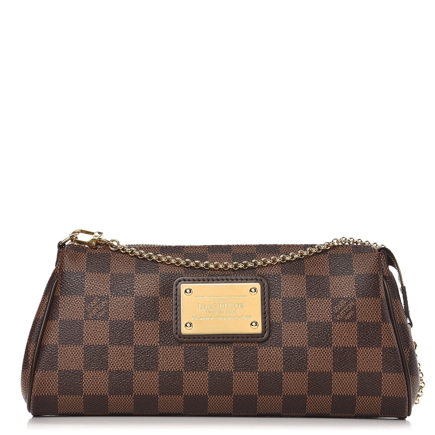 Damier Ebene Eva Clutch