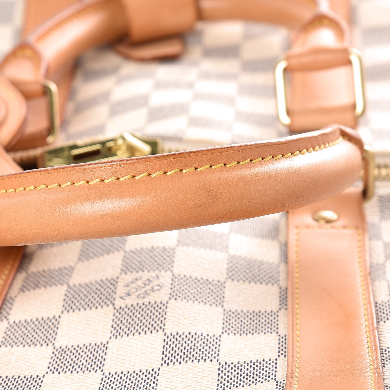 Louis Vuitton Damier Azur Keepall Bandouliere 45 9 of 15