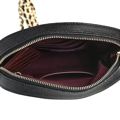 Chanel Caviar Quilted Vanity With Chain Black 4 of 4