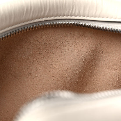 Gucci Calfskin Matelasse Aria Small GG Marmont Chain Shoulder Bag Mystic White 13 of 18