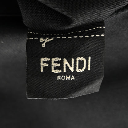 Fendi Vitello Grace Matte Duo Baguette Black 7 of 13
