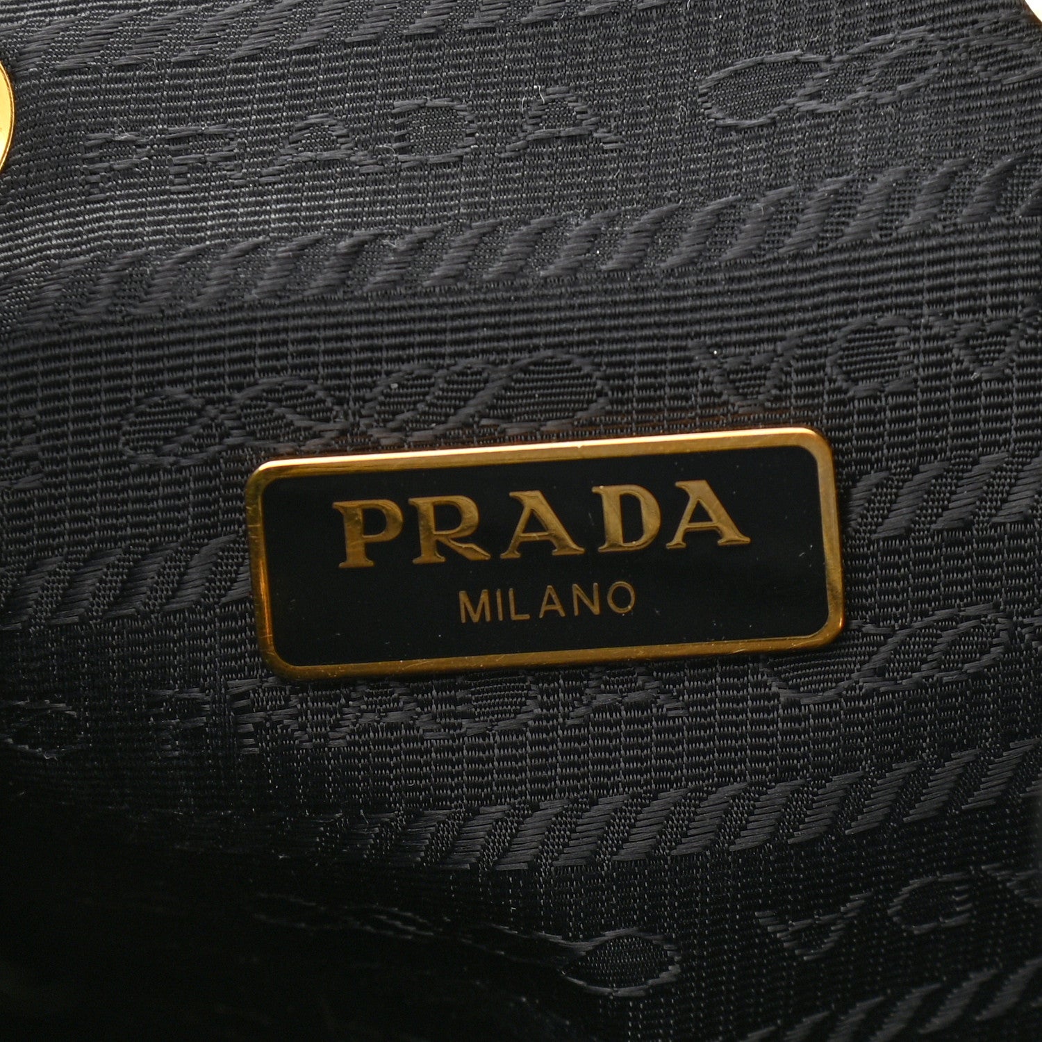 Prada Canvas Drawstring Bucket Black 6 of 9