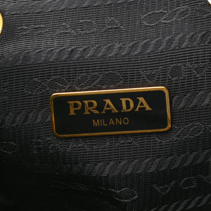 Prada Canvas Drawstring Bucket Black 6 of 9